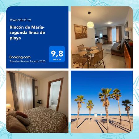 Rincon De Maria- Segunda Linea De Playa-Ganador Traveller Awards 2025 Lejlighed Playa de Gandia Eksteriør billede