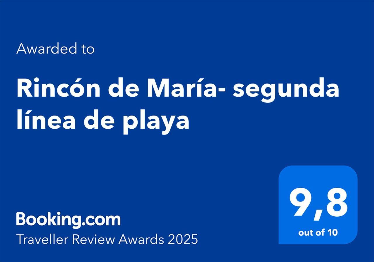 Rincon De Maria- Segunda Linea De Playa-Ganador Traveller Awards 2025 Lejlighed Playa de Gandia Eksteriør billede
